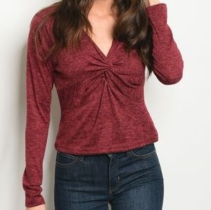 Burgundy Top